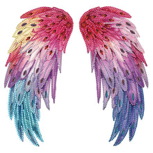 Load image into Gallery viewer, Colorful Wings 30*30CM(Canvas) Partial Special Shaped Drill Diamond Painting
