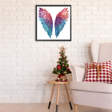 Load image into Gallery viewer, Colorful Wings 30*30CM(Canvas) Partial Special Shaped Drill Diamond Painting
