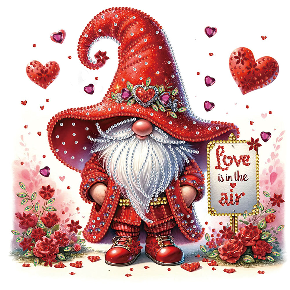 Caring Goblin 30*30CM(Canvas) Partial Special Shaped Drill Diamond Painting