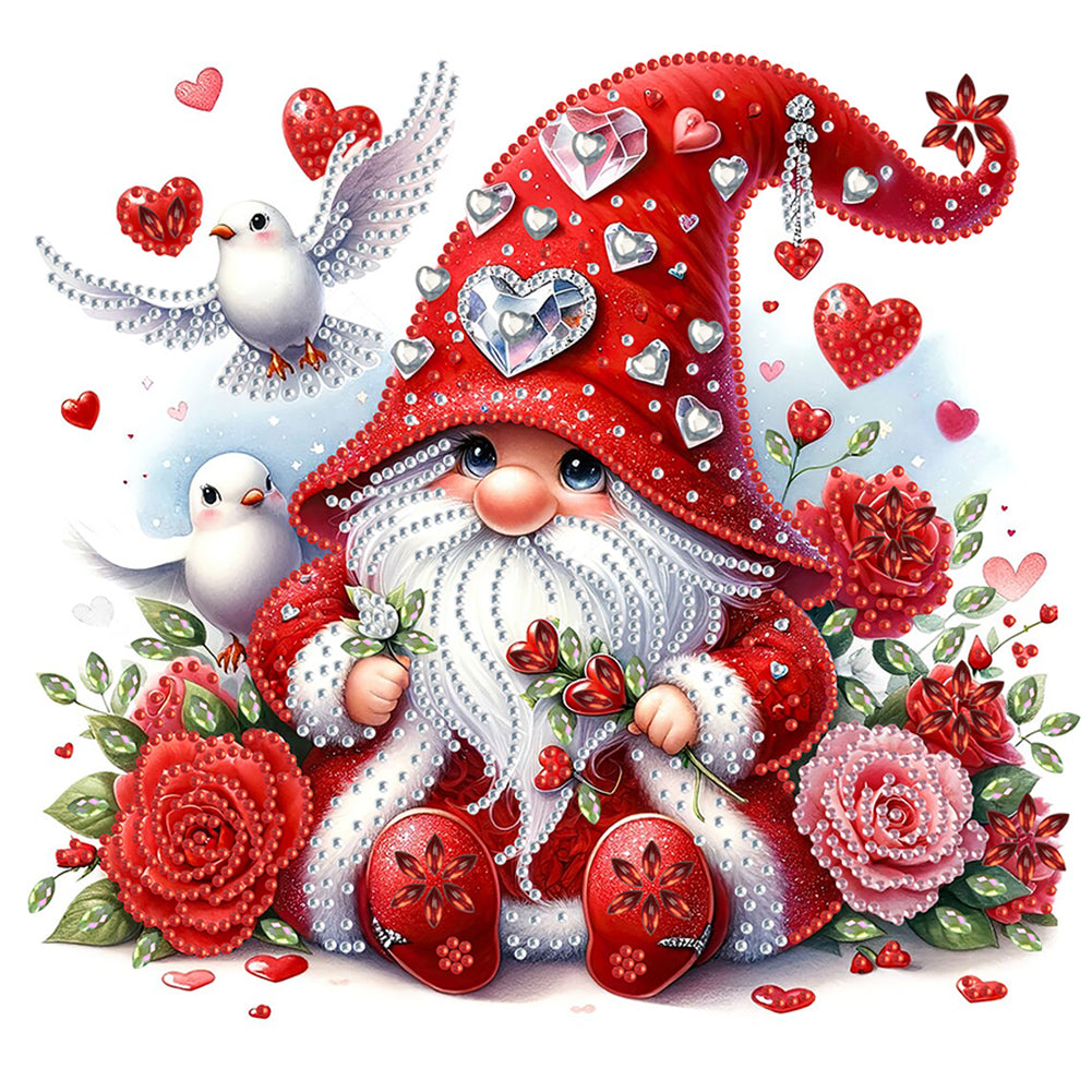 Caring Goblin 30*30CM(Canvas) Partial Special Shaped Drill Diamond Painting