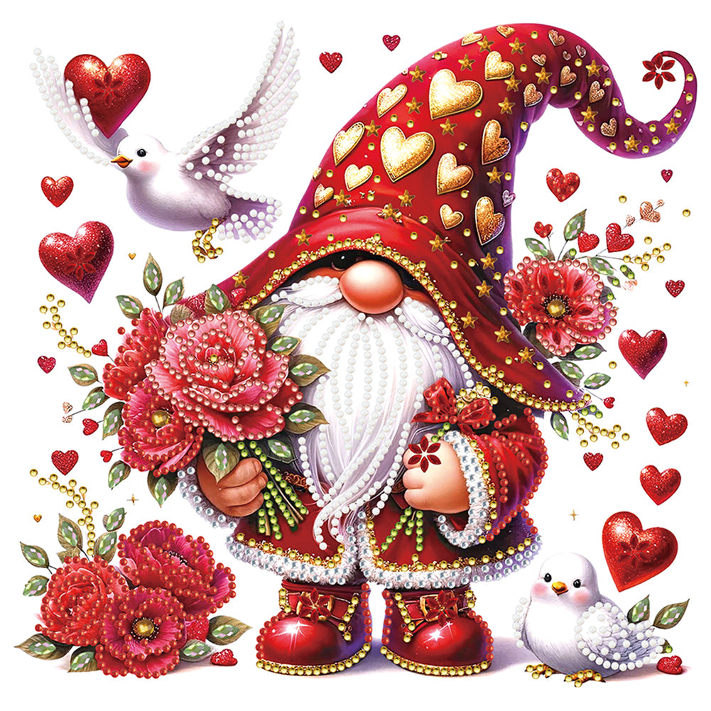 Caring Goblin 30*30CM(Canvas) Partial Special Shaped Drill Diamond Painting