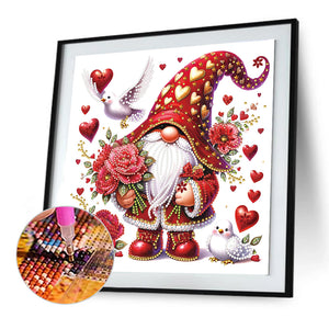 Caring Goblin 30*30CM(Canvas) Partial Special Shaped Drill Diamond Painting