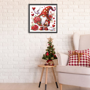 Caring Goblin 30*30CM(Canvas) Partial Special Shaped Drill Diamond Painting