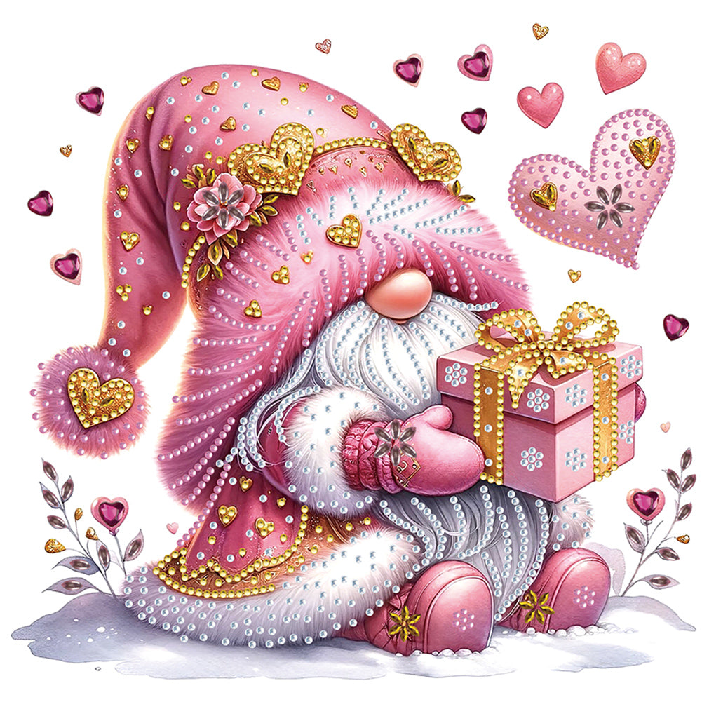 Caring Goblin 30*30CM(Canvas) Partial Special Shaped Drill Diamond Painting