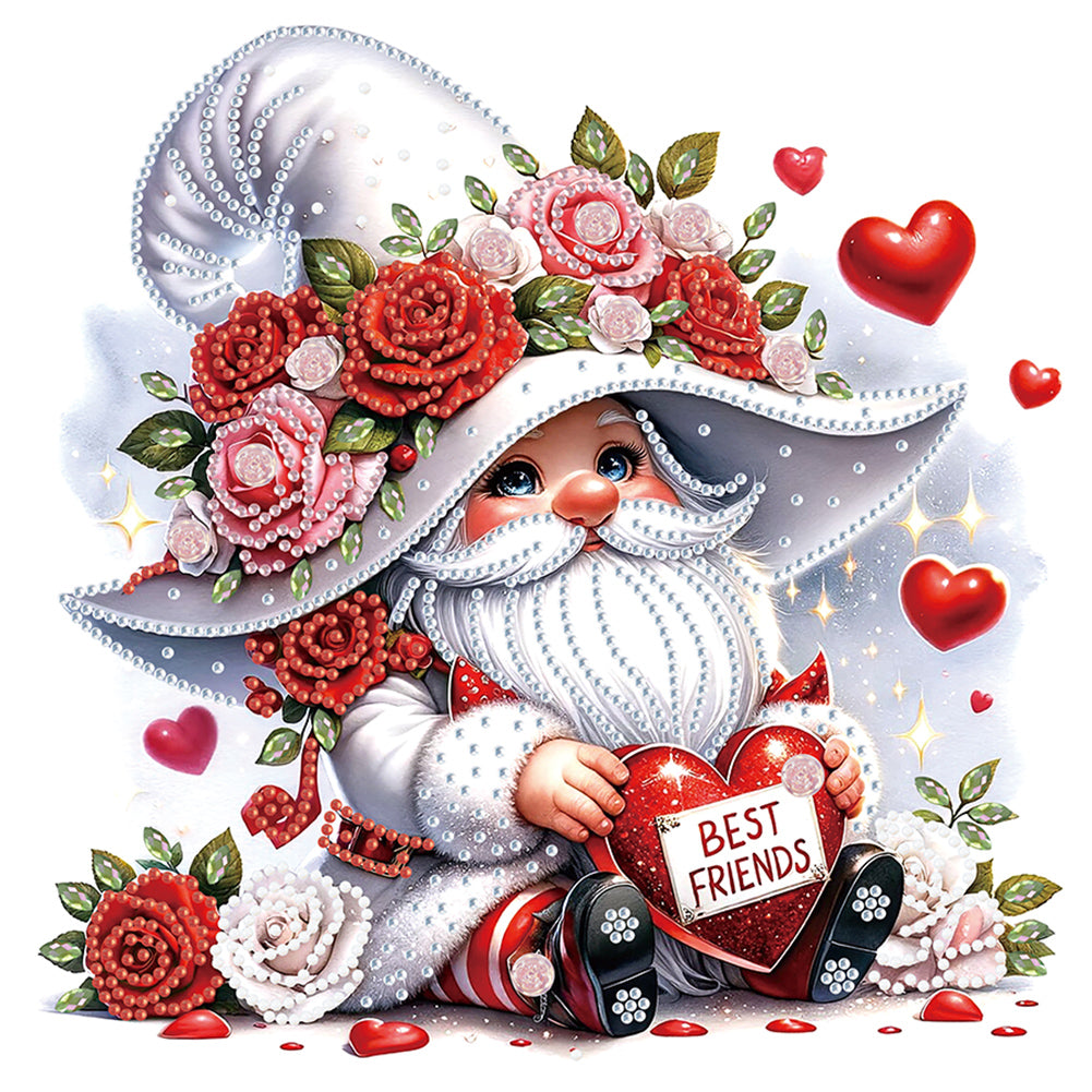 Caring Goblin 30*30CM(Canvas) Partial Special Shaped Drill Diamond Painting