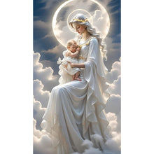 Load image into Gallery viewer, Our Lady Of Angels 40*70CM(Canvas) Full Round Drill Diamond Painting
