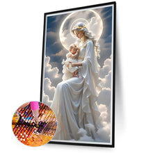 Load image into Gallery viewer, Our Lady Of Angels 40*70CM(Canvas) Full Round Drill Diamond Painting
