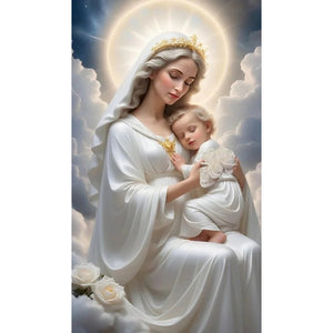 Our Lady Of Angels 40*70CM(Canvas) Full Round Drill Diamond Painting