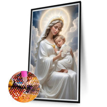 Load image into Gallery viewer, Our Lady Of Angels 40*70CM(Canvas) Full Round Drill Diamond Painting
