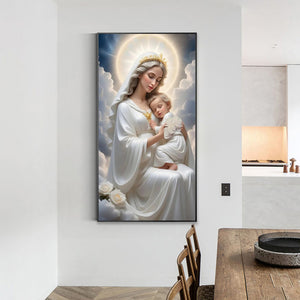 Our Lady Of Angels 40*70CM(Canvas) Full Round Drill Diamond Painting