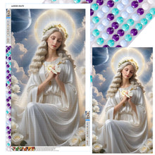 Load image into Gallery viewer, Our Lady Of Angels 40*70CM(Canvas) Full Round Drill Diamond Painting
