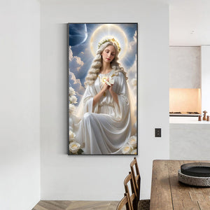 Our Lady Of Angels 40*70CM(Canvas) Full Round Drill Diamond Painting