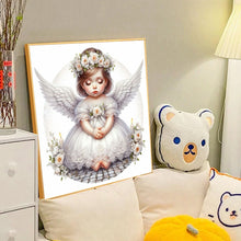 Load image into Gallery viewer, Angel Child 40*40CM(Canvas) Full Round Drill Diamond Painting
