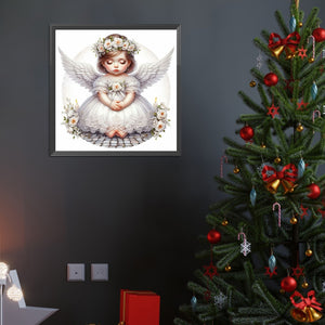 Angel Child 40*40CM(Canvas) Full Round Drill Diamond Painting