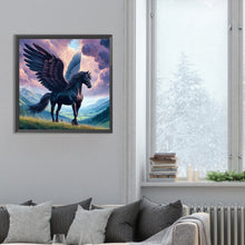 Load image into Gallery viewer, Angel Horse 30*30CM(Canvas) Full Round Drill Diamond Painting
