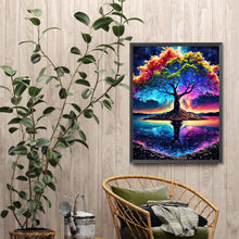 Load image into Gallery viewer, Colorful Tree Of Life 40*55CM(Picture) Full AB Square Drill Diamond Painting
