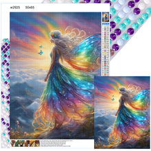 Load image into Gallery viewer, Butterfly Angel 50*65CM(Canvas) Full Round Drill Diamond Painting
