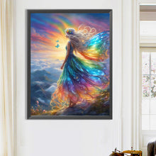 Load image into Gallery viewer, Butterfly Angel 50*65CM(Canvas) Full Round Drill Diamond Painting
