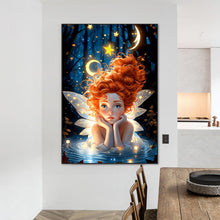 Load image into Gallery viewer, Butterfly Elf 50*70CM(Canvas) Full Round Drill Diamond Painting
