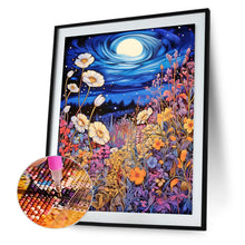 Load image into Gallery viewer, Late Night Mountain Wildflowers 40*50CM(Canvas) Full Round Drill Diamond Painting
