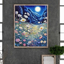 Load image into Gallery viewer, Late Night Mountain Wildflowers 40*50CM(Canvas) Full Round Drill Diamond Painting
