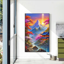 Load image into Gallery viewer, Beautiful Scenery Of Mountains And Rivers 40*60CM(Canvas) Full Round Drill Diamond Painting
