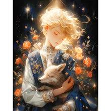 Load image into Gallery viewer, The Little Prince And The Rose Fox 50*60CM(Canvas) Full Round Drill Diamond Painting
