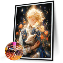 Load image into Gallery viewer, The Little Prince And The Rose Fox 50*60CM(Canvas) Full Round Drill Diamond Painting
