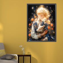 Load image into Gallery viewer, The Little Prince And The Rose Fox 50*60CM(Canvas) Full Round Drill Diamond Painting
