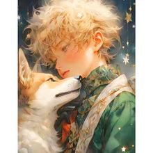 Load image into Gallery viewer, The Little Prince And The Fox 50*60CM(Canvas) Full Round Drill Diamond Painting
