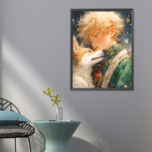 Load image into Gallery viewer, The Little Prince And The Fox 50*60CM(Canvas) Full Round Drill Diamond Painting
