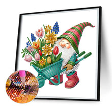 Load image into Gallery viewer, Garden Gnome 30*30CM(Canvas) Partial Special Shaped Drill Diamond Painting
