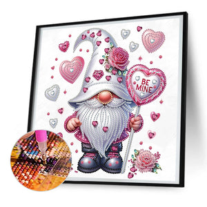 Caring Goblin 30*30CM(Canvas) Partial Special Shaped Drill Diamond Painting