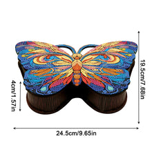 Load image into Gallery viewer, Wood DIY Diamond Painting Jewelry Organizer Box Kit for Adults Kids (Butterfly)
