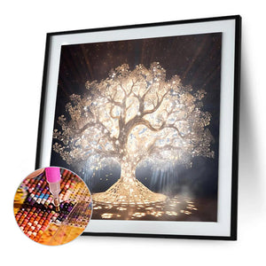 Life Tree 30*30CM(Canvas) Full Round Drill Diamond Painting