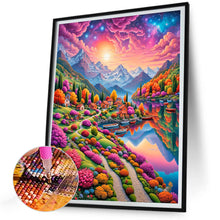 Load image into Gallery viewer, Garden House 30*40CM(Canvas) Full Round Drill Diamond Painting
