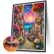 Load image into Gallery viewer, Garden House 30*40CM(Canvas) Full Round Drill Diamond Painting
