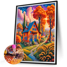 Load image into Gallery viewer, Garden House 30*40CM(Canvas) Full Round Drill Diamond Painting
