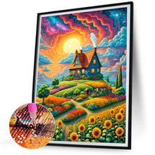 Load image into Gallery viewer, Garden House 30*40CM(Canvas) Full Round Drill Diamond Painting
