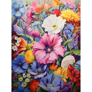 Bouquet 30*40CM(Canvas) Full Round Drill Diamond Painting