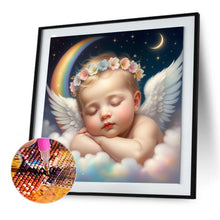 Load image into Gallery viewer, Sleeping Angel Child 30*30CM(Canvas) Full Round Drill Diamond Painting
