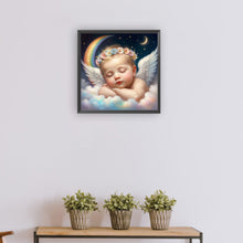 Load image into Gallery viewer, Sleeping Angel Child 30*30CM(Canvas) Full Round Drill Diamond Painting
