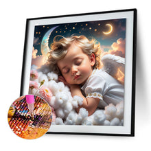 Load image into Gallery viewer, Sleeping Angel Child 30*30CM(Canvas) Full Round Drill Diamond Painting
