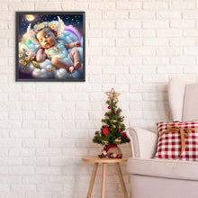 Load image into Gallery viewer, Sleeping Angel Child 30*30CM(Canvas) Full Round Drill Diamond Painting
