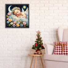 Load image into Gallery viewer, Sleeping Angel Child 30*30CM(Canvas) Full Round Drill Diamond Painting
