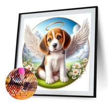 Load image into Gallery viewer, Angel Puppy 40*40CM(Canvas) Full Round Drill Diamond Painting
