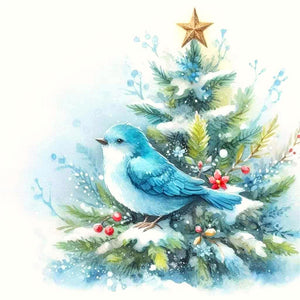 Birdie (40*40CM) 11CT Stamped Cross Stitch