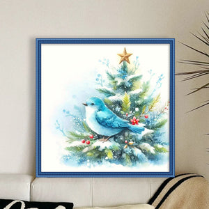 Birdie (40*40CM) 11CT Stamped Cross Stitch
