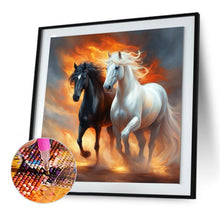 Load image into Gallery viewer, Horses 30*30CM(Canvas) Full Round Drill Diamond Painting

