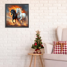 Load image into Gallery viewer, Horses 30*30CM(Canvas) Full Round Drill Diamond Painting

